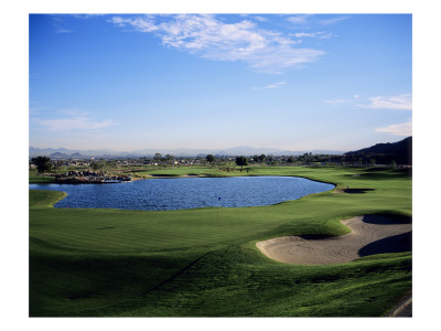 Thunderbirds Country Club, Holes 9 And 18 by Stephen Szurlej Pricing Limited Edition Print image