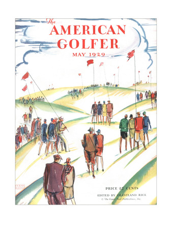 The American Golfer May 1929 by Frank Boyd Pricing Limited Edition Print image