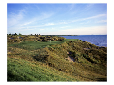 Whistling Straits Golf Club, Hole 12 by Stephen Szurlej Pricing Limited Edition Print image