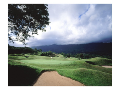 Luana Hills Country Club, Hole 6 by Stephen Szurlej Pricing Limited Edition Print image