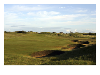 Royal Liverpool Golf Club, Hole 12 by Stephen Szurlej Pricing Limited Edition Print image