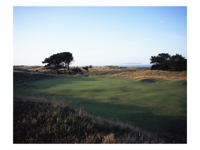 Portmarnock Golf Club Red Course, Hole 4 by Stephen Szurlej Pricing Limited Edition Print image