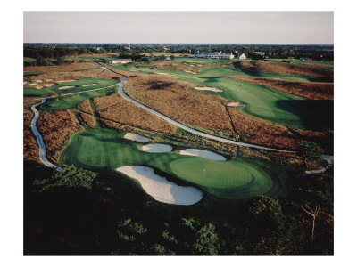 Shinnecock Hills Golf Club, Aerial by Stephen Szurlej Pricing Limited Edition Print image