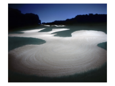 Bethpage State Park Black Course, Hole 17, Nighttime by Dom Furore Pricing Limited Edition Print image