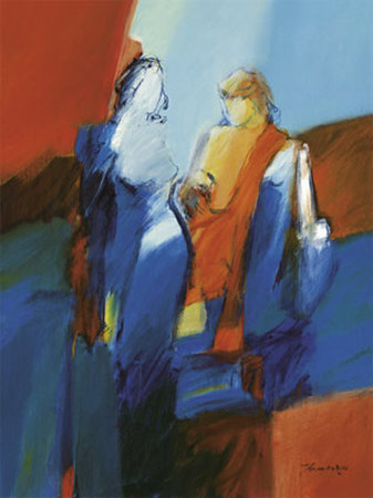 Couple Ii by Jan Van Den Berg Pricing Limited Edition Print image