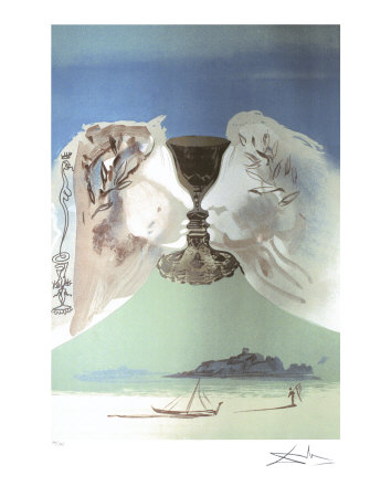 Chalice Of Love by Salvador Dali Pricing Limited Edition Print image