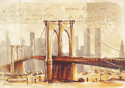 Brooklyn Bridge by Raul Fisher Pricing Limited Edition Print image