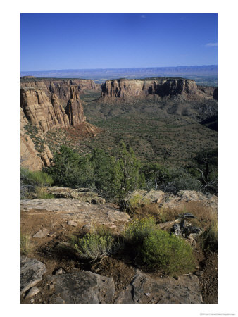 Straight Over The Cliffs Of The Canyon, Colorado National Monument, Colorado by Taylor S. Kennedy Pricing Limited Edition Print image