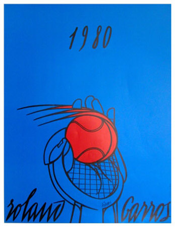 Roland Garros 1980 - Adami by Valerio Adami Pricing Limited Edition Print image