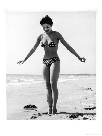 Polka Dot Bikini 1950S by Charles Woof Pricing Limited Edition Print image