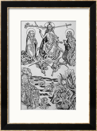 The Day Of Judgement by Hartmann Schedel Pricing Limited Edition Print image