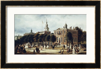 Philadelphia In 1858 by Ferdinand Reichardt Pricing Limited Edition Print image