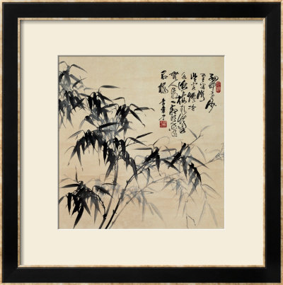 Birdlike Bamboo Leaves by Huachazc Lee Pricing Limited Edition Print image