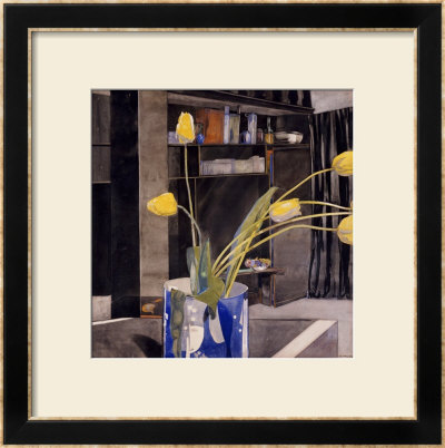 Yellow Tulips by Charles Rennie Mackintosh Pricing Limited Edition Print image