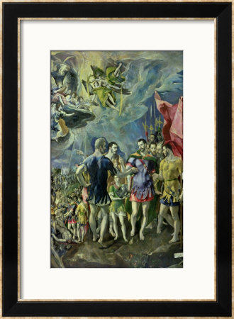 The Martyrdom Of St. Maurice, 1580-83 by El Greco Pricing Limited Edition Print image