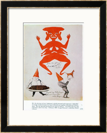 My, The Glowing Red One! by Hans Christian Andersen Pricing Limited Edition Print image