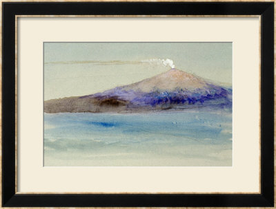 Etna From Taormina by John Ruskin Pricing Limited Edition Print image