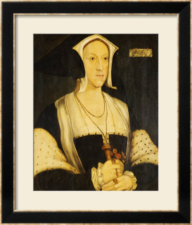 Portrait Of Margaret Wotton, Marchioness Of Dorset by Hans Holbein The Younger Pricing Limited Edition Print image