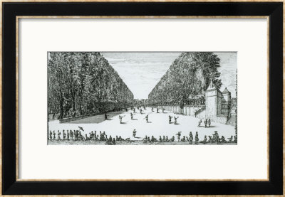 A Game Of Longue Paume, 1655 by Israel Silvestre Pricing Limited Edition Print image
