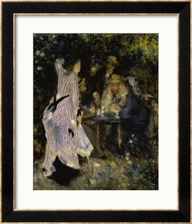 In The Garden Under The Trees by Pierre-Auguste Renoir Pricing Limited Edition Print image