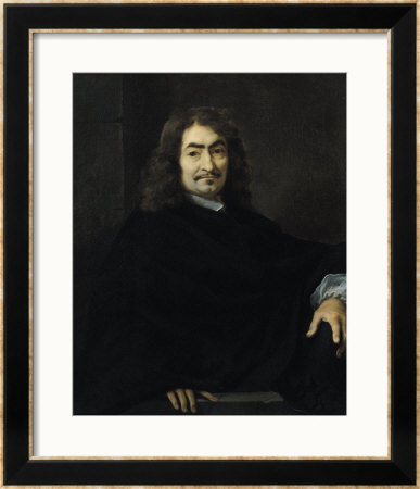 Portrait, Presumed To Be Rene Descartes (1596-1650) by Sebastien Bourdon Pricing Limited Edition Print image