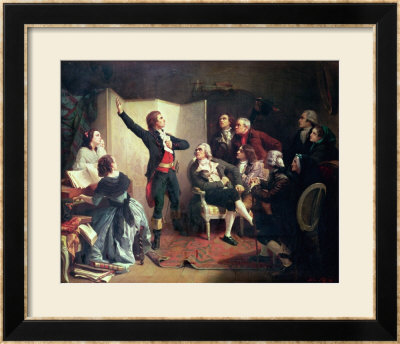 Rouget De Lisle (1760-1836) Singing The Marseillaise At The Home Of Dietrich, Mayor Of Strasbourg by Isidore Pils Pricing Limited Edition Print image