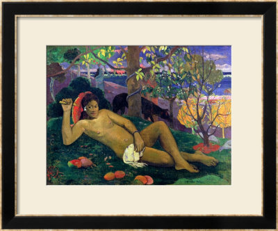 Te Arii Vahine (The King's Wife), 1896 by Paul Gauguin Pricing Limited Edition Print image