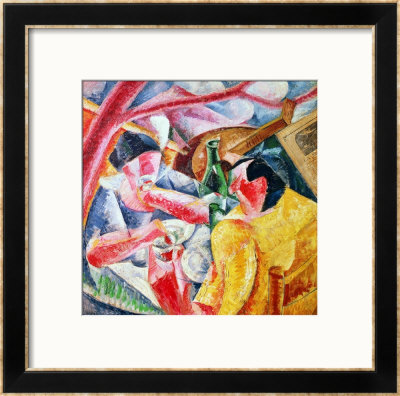 Under The Pergola At Naples, 1914 by Umberto Boccioni Pricing Limited Edition Print image