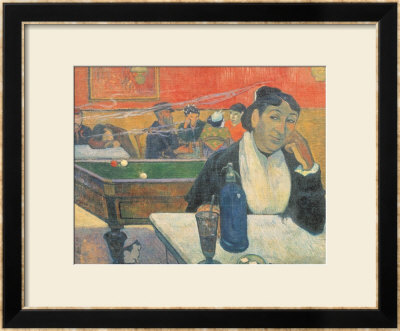 Cafe At Arles, 1888 by Paul Gauguin Pricing Limited Edition Print image