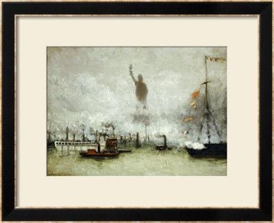 The Statue Of Liberty by Francis Hopkinson Smith Pricing Limited Edition Print image
