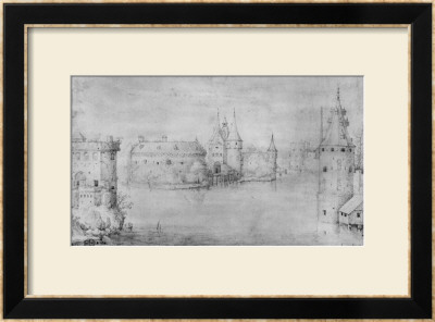 Small Fortified Island, Amsterdam, 1562 by Pieter Bruegel The Elder Pricing Limited Edition Print image