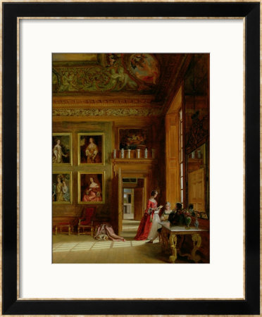 Hampton Court, 1849 by James Digman Wingfield Pricing Limited Edition Print image