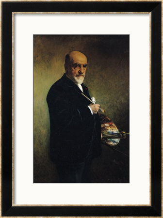 Self Portrait by Leon Joseph Florentin Bonnat Pricing Limited Edition Print image