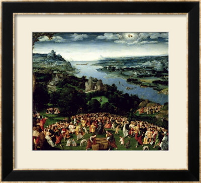The Feeding Of The Five Thousand by Joachim Patenir Pricing Limited Edition Print image