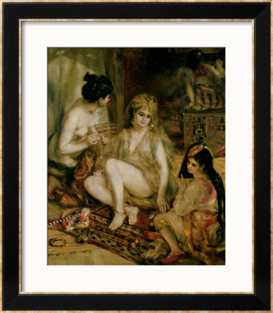 Interior Of A Harem In Montmartre, Parisian Women Dressed As Algerians, 1872 by Pierre-Auguste Renoir Pricing Limited Edition Print image