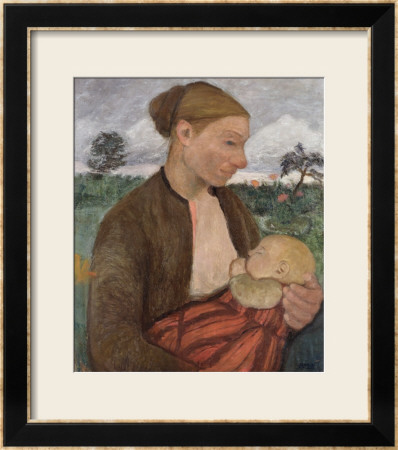 Mother And Child, 1903 by Paula Modersohn-Becker Pricing Limited Edition Print image