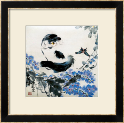 Cat's Gaze by Yeizhao Wu Pricing Limited Edition Print image