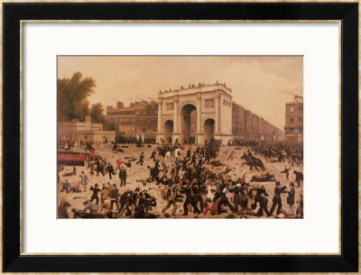 Manhood Suffrage Riots In Hyde Park, 1866 by Nathan Hughes Pricing Limited Edition Print image