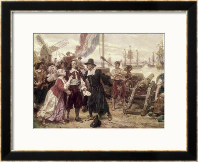 The Fall Of New Amsterdam, 1664 by Jean Leon Gerome Ferris Pricing Limited Edition Print image