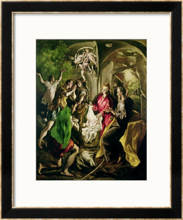 Adoration Of The Shepherds, 1603-05 by El Greco Pricing Limited Edition Print image