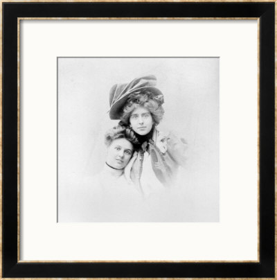 Nathalie Clifford Barney And Renee Vivien Late 19Th Century by Otto Studio Pricing Limited Edition Print image
