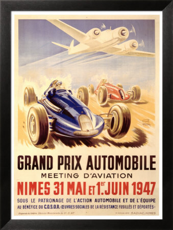 Grand Prix Automobile Meeting by Geo Ham Pricing Limited Edition Print image