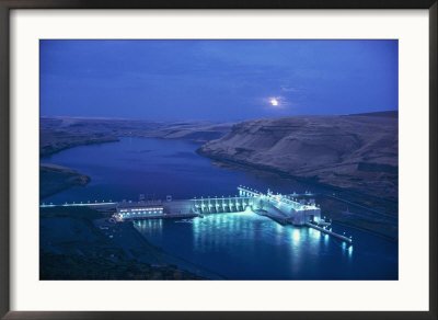 Washingtons Lower Monumental Dam by Dick Durrance Pricing Limited Edition Print image
