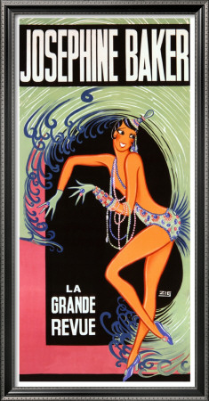 Josephine Baker by Zig (Louis Gaudin) Pricing Limited Edition Print image