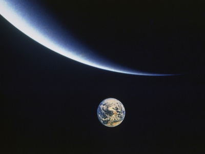 Satellite Photograph Of Earth by Lewis Kemper Pricing Limited Edition Print image