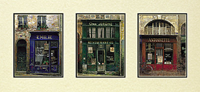 La Rue Des Restaurants by Chiu Tak-Hak Pricing Limited Edition Print image