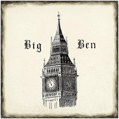 Big Ben Tile by Marco Fabiano Pricing Limited Edition Print image