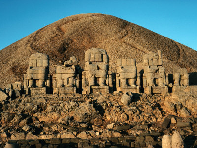 Tombs Of King Antiochus Iv On Mt. Nimrod, Nemrut Dagi, Adiyaman, Turkey by Jerry Galea Pricing Limited Edition Print image