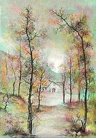 Masia En El Bosque by Antonio Rivera Pricing Limited Edition Print image