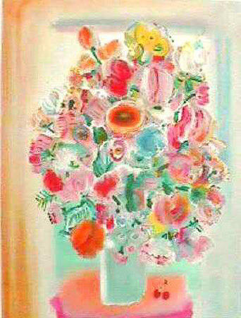Bouquet De Fleurs I by Blasco Mentor Pricing Limited Edition Print image